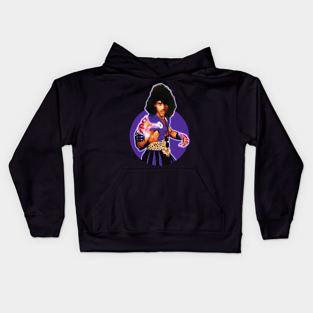 The First Dragon | The Purple Shogun of Harlem Kids Hoodie by .COMM 